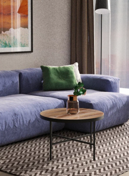 Стол журнальный Мебелик МеталлАрт М011 большой