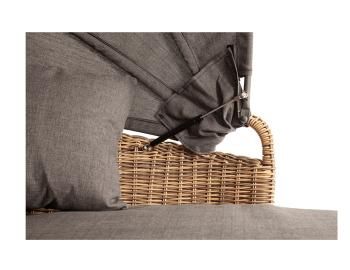 Плетеная кровать круглая 4sis Стильяно