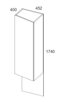 Шкаф навесной Анрэкс MODERN 1DP/45