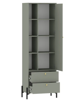 Гостиная Сильва Нуар комплектация 1 (НМ 011.26+НМ 011.35+НМ 011.78)