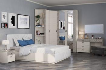 Комод Mobi Амели 13.106 + Стол туалетный 12.48 + Зеркало 03.240