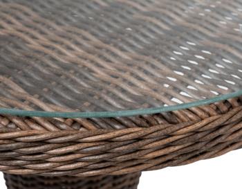 Стол круглый из искусственного ротанга 4sis