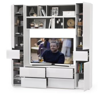 Гостиная Mobi Сидней Комплектация № 40 13.63 + 15.57 2шт + 13.202 2шт