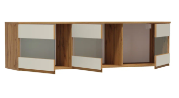 Шкаф навесной Олимп 53.13 Авалон (со стеклом)