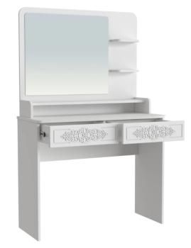 Туалетный столик с зеркалом Компасс (Compass) Ассоль Лайт ТСН-3