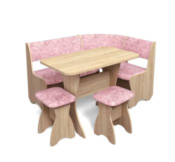 ДУБ СОНОМА, велюр коралл