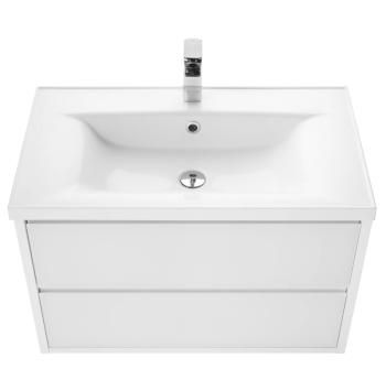 Тумба с раковиной Aquaton Римини 80 NEW/Раковина Айрис 80