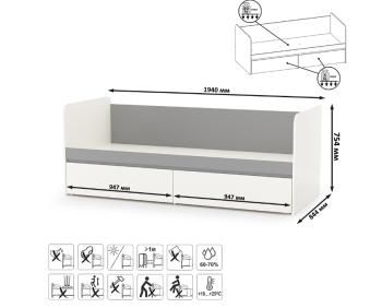 Кровать Mobi Торонто 11.39