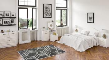 Стол туалетный Mobi Ливерпуль 12.46.01 + Полка 10.118 + Полка 10.117 + Пуф 14.02