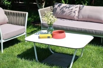 Лаунж-зона плетеная из роупа 5-местная 4sis