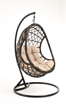 Подвесное кресло-кокон из искусственного ротанга 4sis Венеция