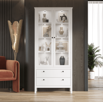 Шкаф БРВ Мебель EWA REG2W2S с подсветкой