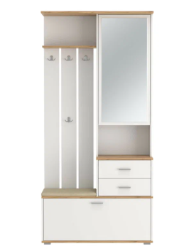 Шкаф для прихожей Олимп 65.08 Антре с зеркалом