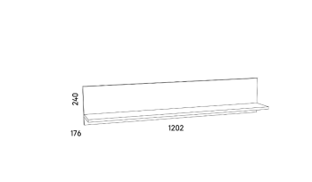 Гостиная Сильва Bergen комплектация 3 (НМ 011.60-01+НМ 011.60-01+НМ 013.80+НМ 013.44)