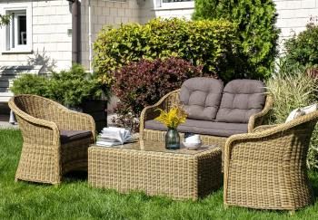 Лаунж-зона из искусственного ротанга 4sis Равенна