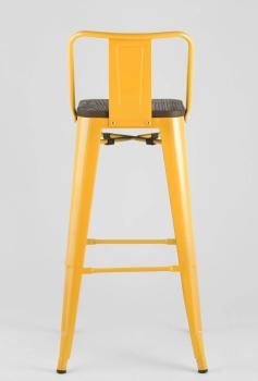 Стул барный STOOL GROUP TOLIX WOOD со спинкой