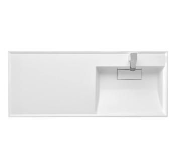 Тумба с раковиной Aquaton Лондри 60/Раковина Лондри 120 левая