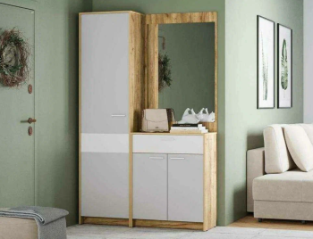 Прихожая Сильва Нортон комплектация 3 (НМ 013.76+НМ 013.12+НМ 013.39)