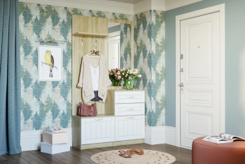 Прихожая Сильва Оливия комплектация 4 (НМ 040.47+НМ 040.59+НМ 040.49+НМ 040.45)