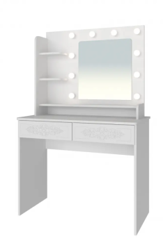 Туалетный столик с зеркалом Compass Ассоль Лайт ТСН-5