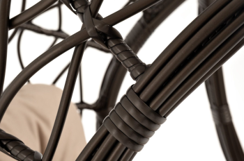 Подвесное кресло-кокон из искусственного ротанга 4sis Венеция