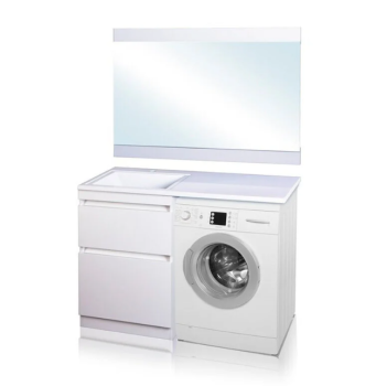 Тумба напольная Style Line Даллас 100 + Умывальник ESTETUS Даллас 1000*480 левый