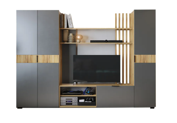 дуб крафт золотой/графит