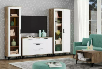 Гостиная Сильва Марсель комплектация 4 (НМ 013.51+ НМ 013.06 + НМ 013.79 + НМ 013.81