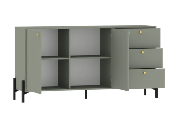 Гостиная Сильва Нуар комплектация 2 (НМ 011.27+НМ 011.35+НМ 011.78)