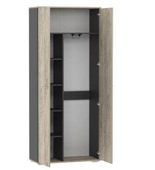 Прихожая Сильва Санти комплектация 1 (НМ 013.77+НМ 040.01+НМ 014.16+НМ 013.24+НМ 040.42)