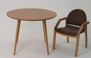 Стол ZiP-mebel Монте К 90 со стульями Джуно