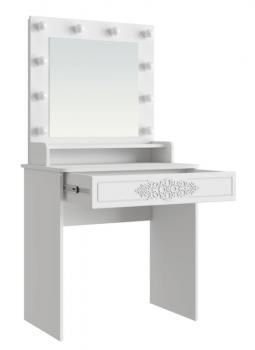 Туалетный столик с зеркалом Compass Ассоль Лайт ТСН-4