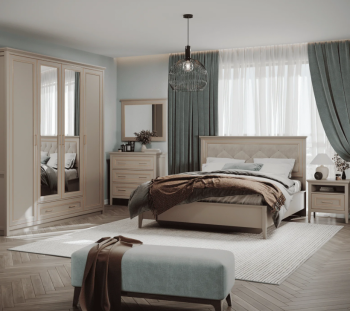 Кровать БРВ Мебель CLASSIC LOZ160х200 с мягким элементом