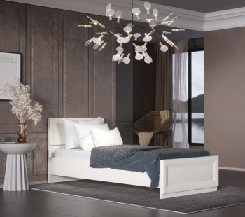 Кровать БРВ Мебель MALTA B136-LOZ90x200 без основания