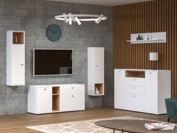 Гостиная Mobi Бэль № 08 10.63 2шт + 10.95 + 10.107 + 10.91