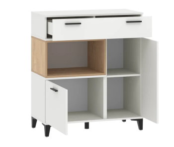 Гостиная Сильва Bergen комплектация 2 (НМ 013.80+НМ 013.43+НМ 013.07)