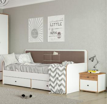 Спальный гарнитур для детской Mobi Вуди Компоновка № 33 11.02 + 13.287 + 15.46