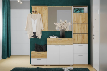 Белый фасадный,дуб крафт золотой