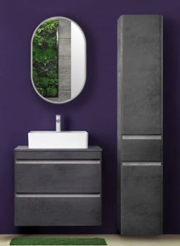 Зеркало-шкаф Style Line Каре Арка 60*90 с подсветкой