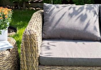 Лаунж-зона из искусственного ротанга (гиацинт) 4sis Кальяри