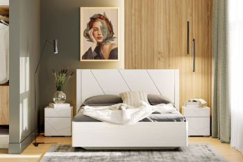 Спальня Сильва Summit комплектация 1 (НМ 013.61+НМ 013.61+НМ 040.71)