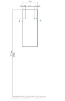 Шкаф-колонна Aquaton Оливия