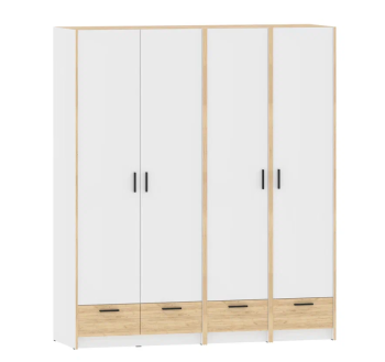 Шкафная группа Сильва Оттавия комплектация 5 (НМ 011.80+НМ 011.20+НМ 011.20)