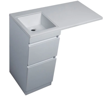 Тумба напольная Style Line Даллас 100 + Умывальник ESTETUS Даллас 1000*480 левый