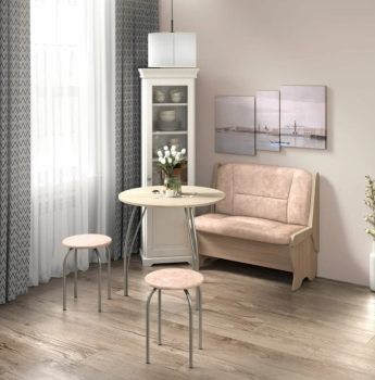 Дуб сонома/Велюр латте