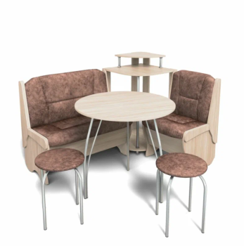 Ясень, Велюр коньяк, серебро