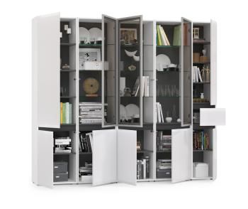 Гостиная Mobi Сидней Комплектация № 20 13.201 3шт + 13.200 + 13.202