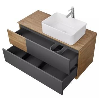 Тумба с раковиной Aquaton Т-У Терра105/Р-на Одри Soft