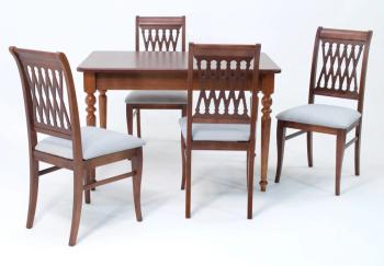 Обеденная группа ZiP-mebel Моцарт 120 со стульями Рич