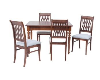 Обеденная группа ZiP-mebel Вивальди 120 со стульями Рич